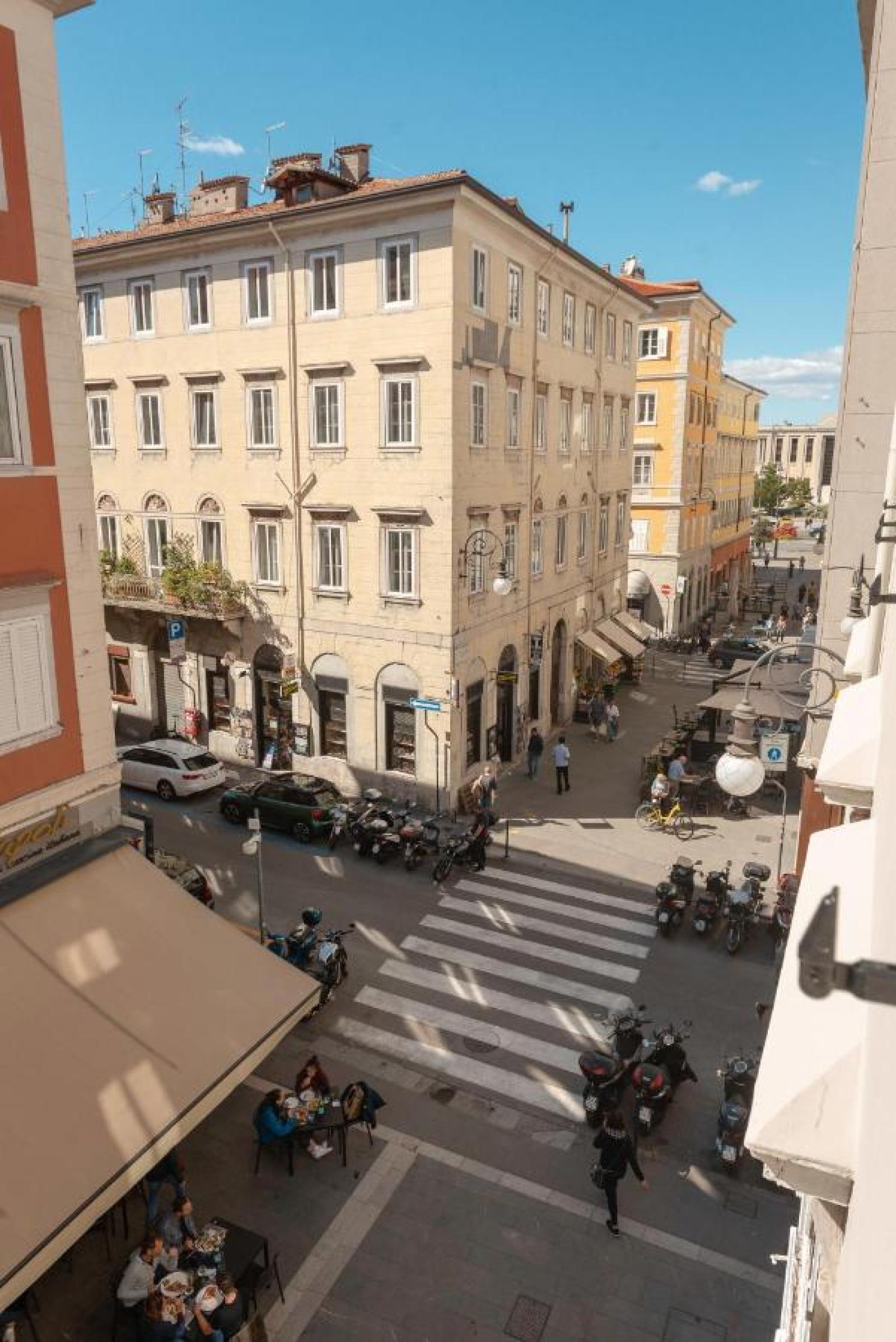 Vista su via Diaz