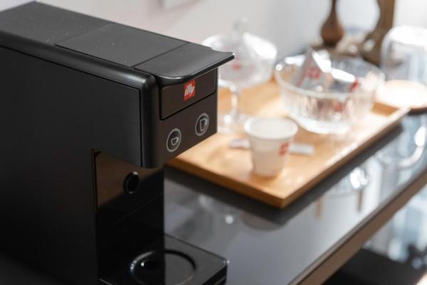 Macchina del caffè in camera